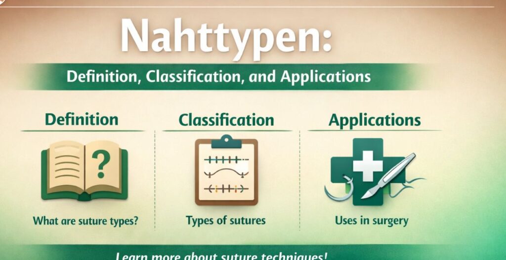 Nahttypen: Definition, Classification, and Applications Nahttypen