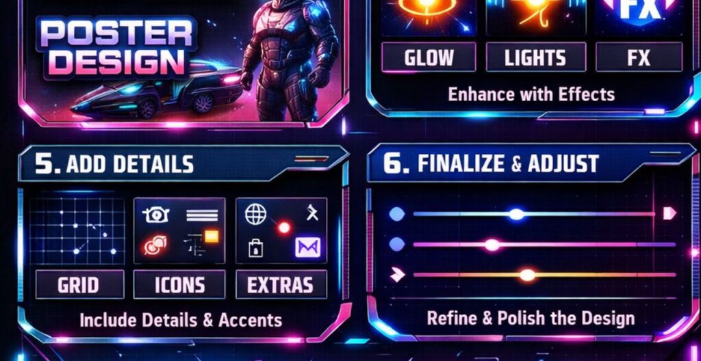 How to Design a Poster Graphic Design GFXDigitational Style (Step-by-Step Guide) how to design a poster graphic design gfxdigitational